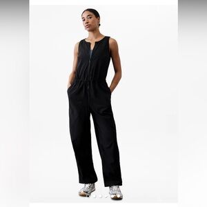 Athleta Flex Jumpsuit in Black